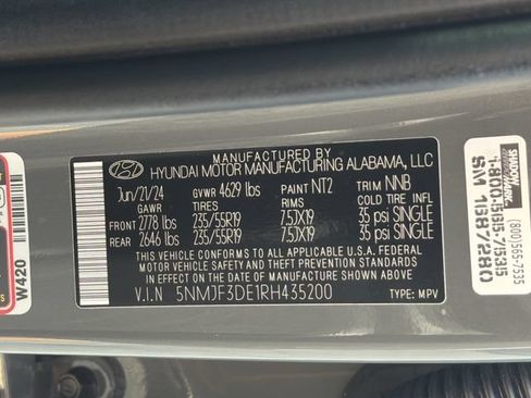 Certified 2024 Hyundai Tucson SEL w/ Convenience Package FWD image 36