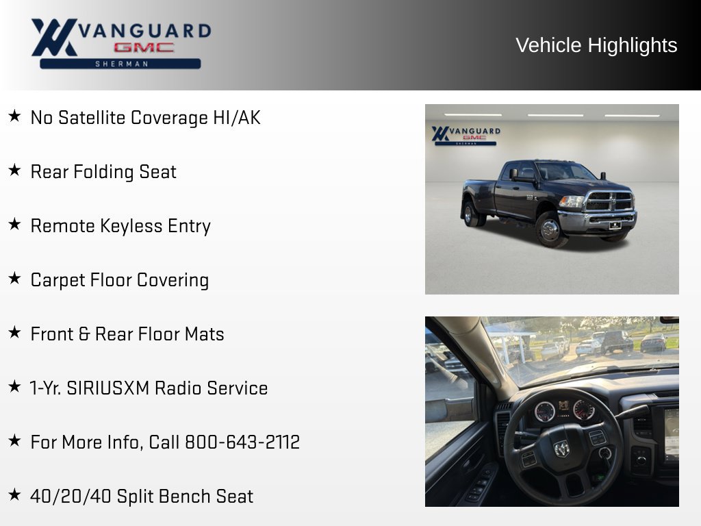 Used 2016 RAM 3500 Tradesman w/ Chrome Appearance Group AWD/4WD image 11