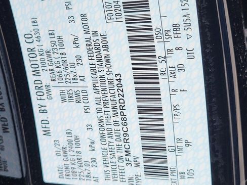 Certified 2023 Ford Bronco Sport Outer Banks w/ Tech Package image 36