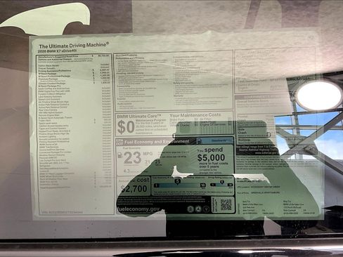 New 2026 BMW X7 xDrive40i image 17