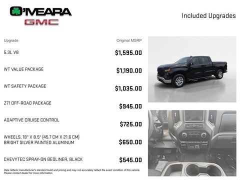 Used 2023 Chevrolet Silverado 1500 W/T w/ WT Value Package AWD/4WD image 4