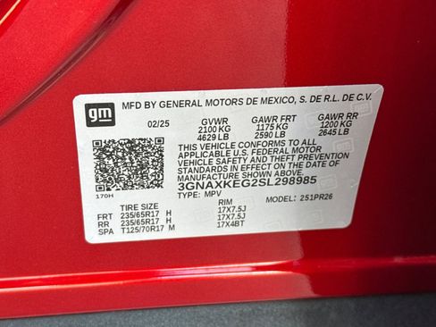 New 2025 Chevrolet Equinox ACTIV image 28