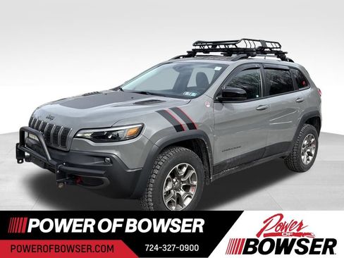 Used 2022 Jeep Cherokee Trailhawk w/ Trailer Tow Group AWD/4WD image 1