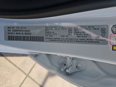 New 2026 RAM 1500 Tradesman AWD/4WD image 41
