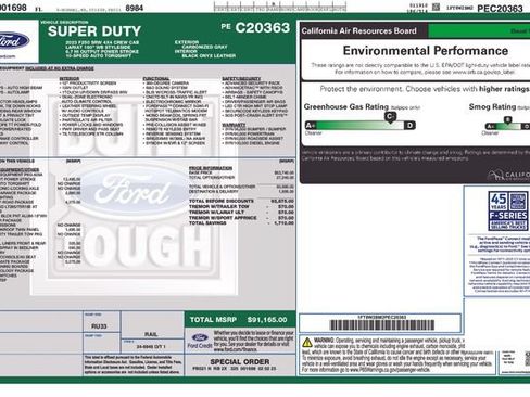 Used 2023 Ford F250 Lariat w/ Lariat Ultimate Package AWD/4WD image 7