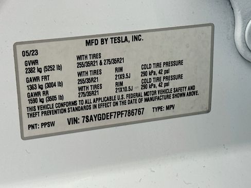 Used 2023 Tesla Model Y Performance AWD/4WD image 12