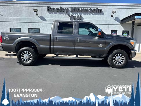 Used 2015 Ford F350 Lariat w/ Lariat Ultimate Package AWD/4WD image 2