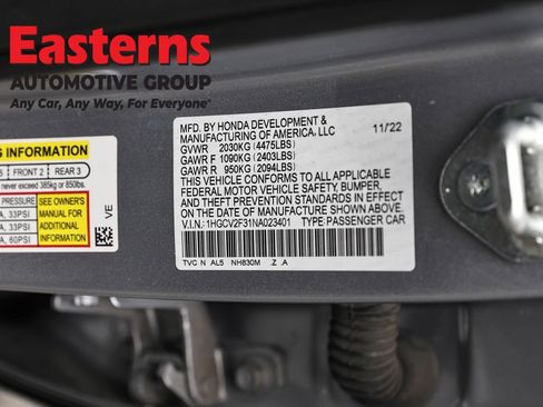 Used 2022 Honda Accord Sport image 35