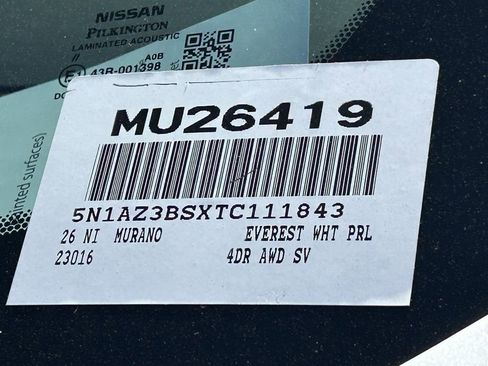 New 2026 Nissan Murano SV image 21