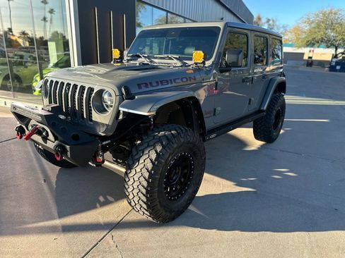 Used 2022 Jeep Wrangler Unlimited Rubicon w/ LED Lighting Group image 2