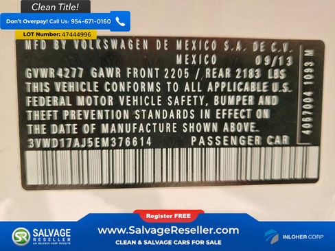 Used 2014 Volkswagen Jetta SE image 16