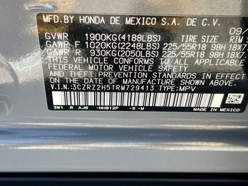 Certified 2024 Honda HR-V Sport image 20