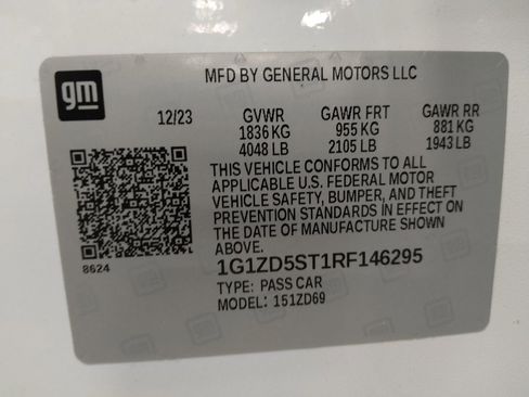 Used 2024 Chevrolet Malibu LT FWD image 33