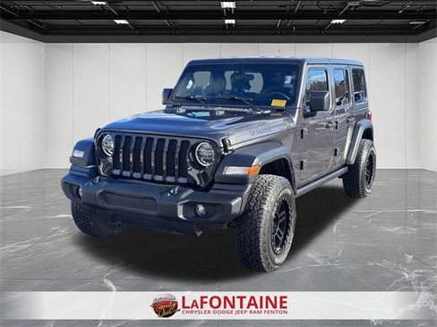 Certified 2020 Jeep Wrangler Unlimited Sport image 1