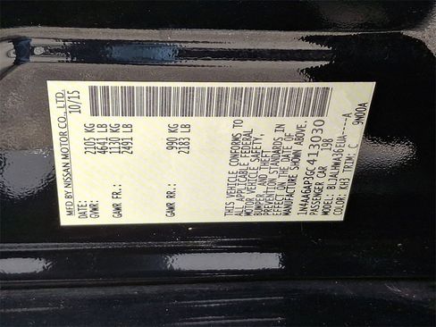 Used 2016 Nissan Maxima Platinum image 29