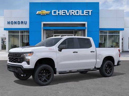 New 2026 Chevrolet Silverado 1500 Custom Trail Boss w/ Turbomax Blackout Package AWD/4WD image 2