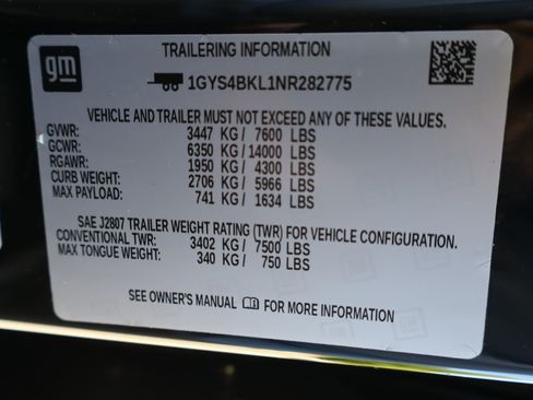 Used 2022 Cadillac Escalade Premium Luxury AWD/4WD image 43