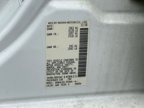 Used 2019 Nissan Altima 2.5 SV image 37