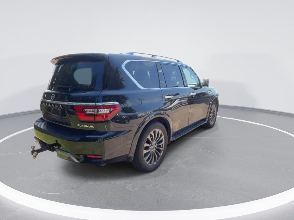Used 2023 Nissan Armada Platinum w/ Captain's Chairs Package RWD image 8