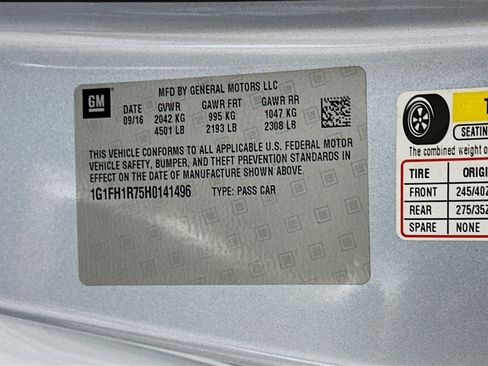 Used 2017 Chevrolet Camaro SS image 12