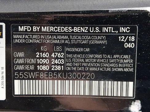 Used 2019 Mercedes-Benz C 300 4MATIC Sedan w/ Premium Package image 20