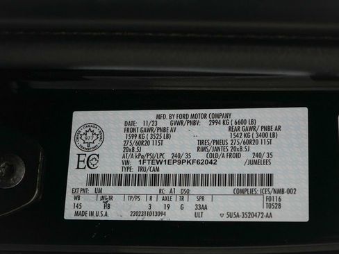 Certified 2023 Ford F150 Lariat w/ Equipment Group 502A High AWD/4WD image 25