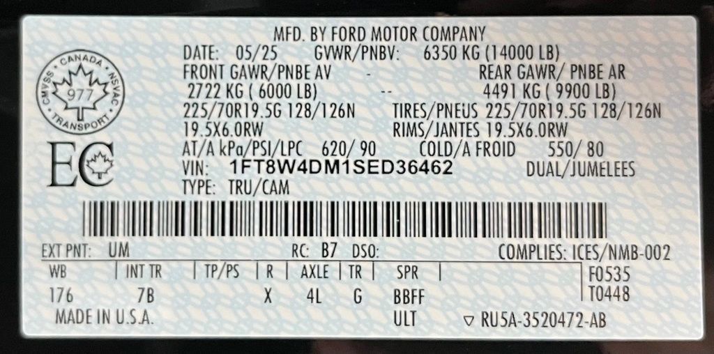 Used 2025 Ford F450 Platinum w/ FX4 Off-Road Package AWD/4WD image 63