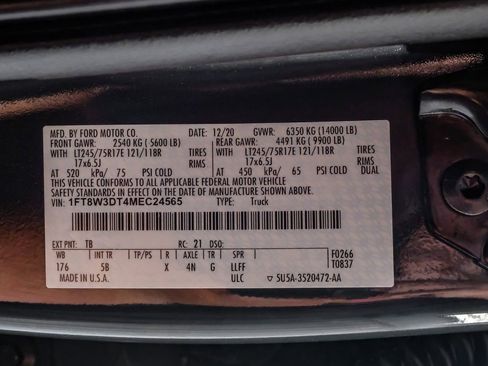 Used 2021 Ford F350 Lariat w/ Lariat Ultimate Package AWD/4WD image 68
