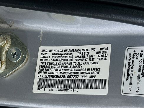 Used 2011 Honda CR-V EX image 12