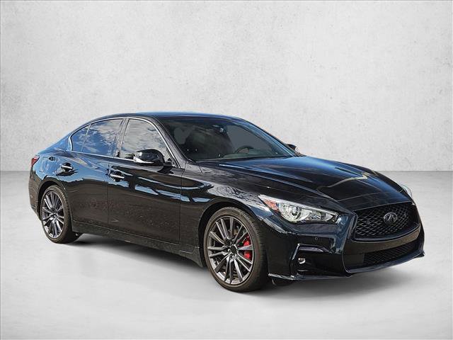 Used 2023 INFINITI Q50 Red Sport 400 w/ Black Opal Edition RWD image 3