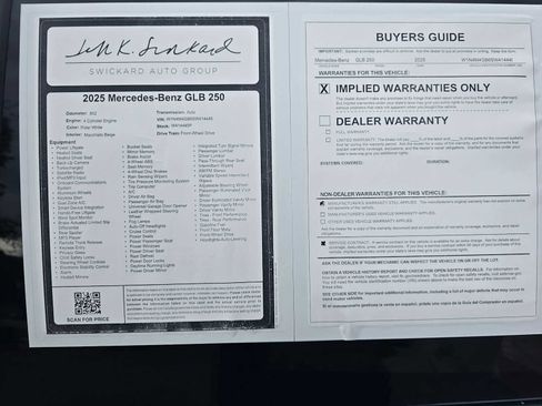 Used 2025 Mercedes-Benz GLB 250 GLB 250 image 18