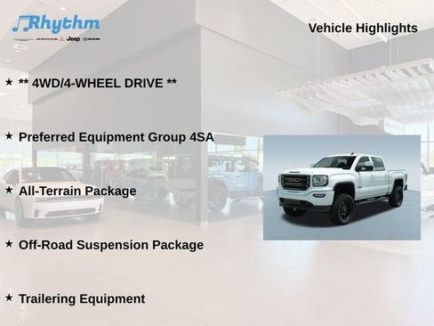 Used 2018 GMC Sierra 1500 SLT w/ All Terrain Package AWD/4WD image 5