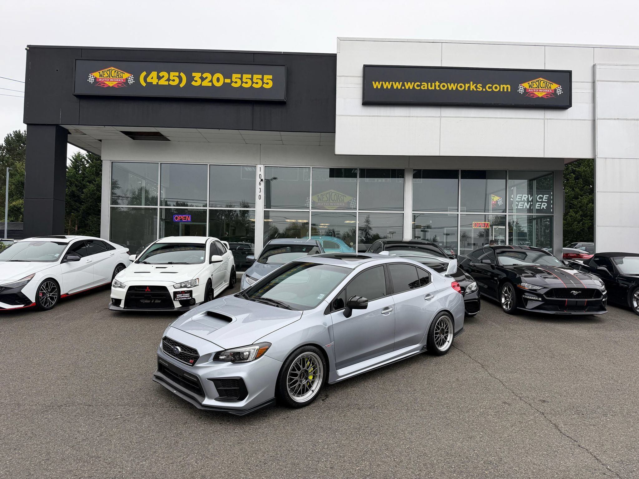 Used 2020 Subaru WRX STI Limited w/ Popular Package #1 AWD/4WD image 1