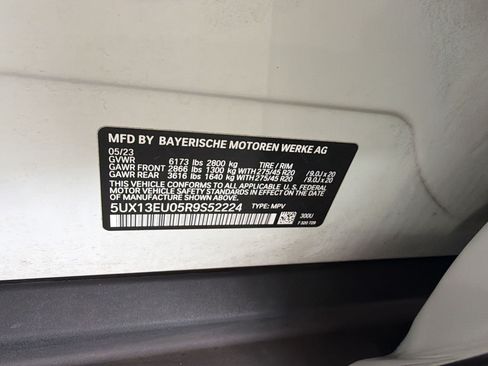 Used 2024 BMW X5 sDrive40i w/ Premium Package RWD image 12