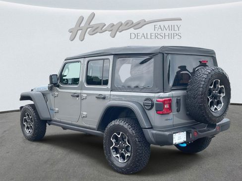 Used 2021 Jeep Wrangler Unlimited Rubicon 4xe w/ Steel Bumper Group image 34