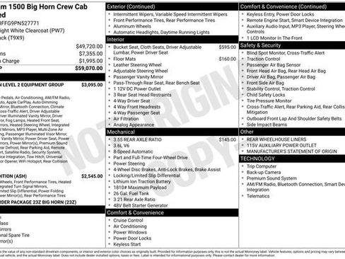Used 2023 RAM 1500 Big Horn AWD/4WD image 4