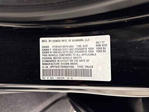 Used 2017 Honda Ridgeline RTL-E image 27