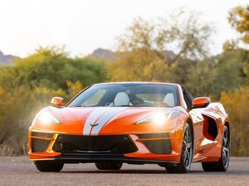 Used 2021 Chevrolet Corvette Stingray Premium Cpe w/ Z51 Performance Package RWD image 38
