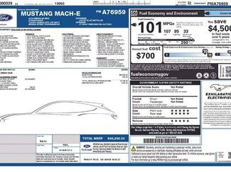 Certified 2023 Ford Mustang Mach-E Premium RWD video 2