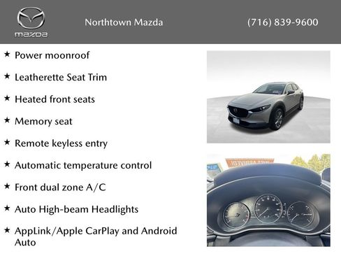 Certified 2023 MAZDA CX-30 AWD 2.5 S w/ Preferred Package image 10