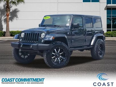 Used 2017 Jeep Wrangler Unlimited Sahara