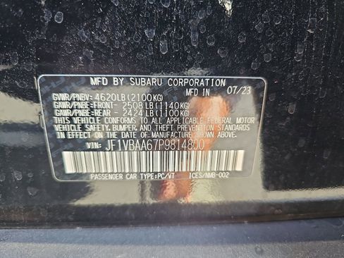 Used 2023 Subaru WRX AWD/4WD image 16