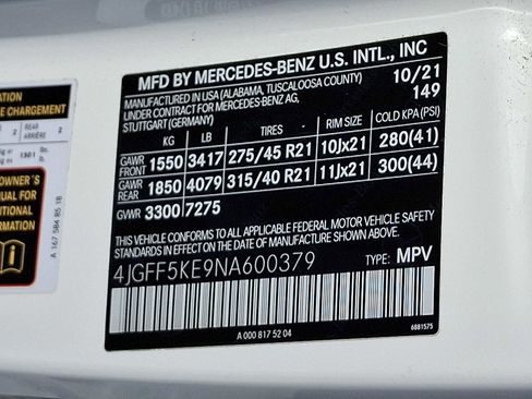 Used 2022 Mercedes-Benz GLS 450 GLS 450 image 26