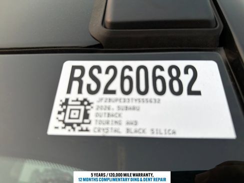 New 2026 Subaru Outback Touring AWD/4WD image 12