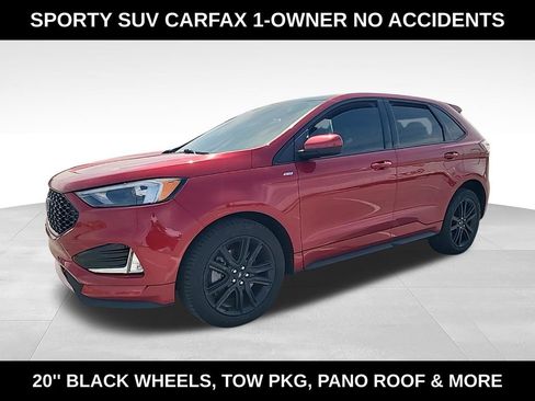 Used 2022 Ford Edge ST-Line w/ Class II Trailer Tow Package AWD/4WD image 2