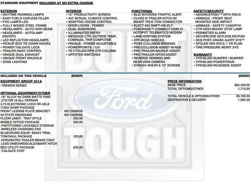 Used 2024 Ford F150 Tremor w/ Bed Utility Package AWD/4WD image 2