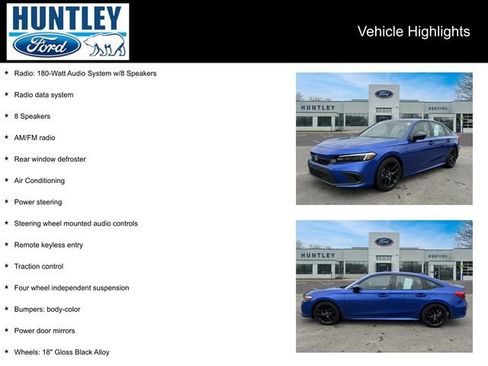 Used 2023 Honda Civic Sport image 2