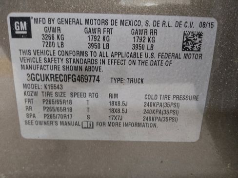 Used 2015 Chevrolet Silverado 1500 LT w/ All Star Edition AWD/4WD image 33