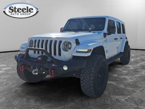 Used 2021 Jeep Wrangler Unlimited Sahara w/ Cold Weather Group image 1