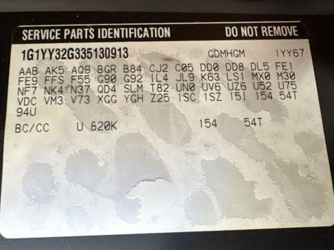 Used 2003 Chevrolet Corvette Convertible w/ Preferred Equipment Group1 image 63